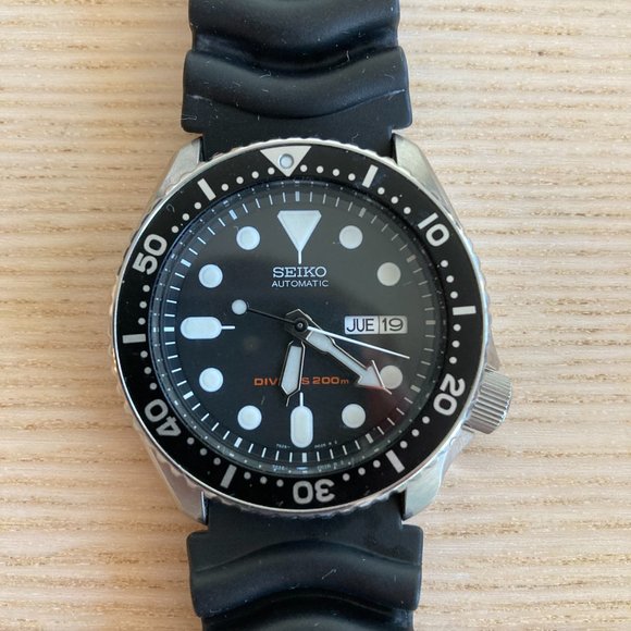 Seiko Other - Seiko Stainless Steel SKX007K (7s26-0020) Scuba Diver' 8 Watch
